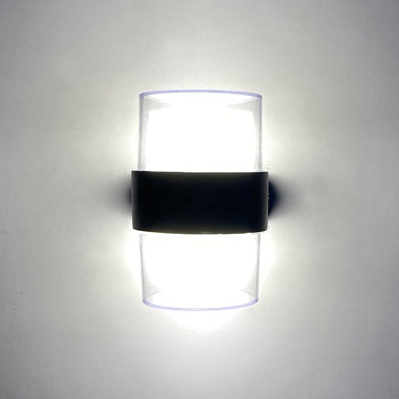 LED Innovante 2.4G Télécommande Intelligente Trois températures de couleur 3 Modes Couleurs Étanche IP65 applique murale Haut et Bas