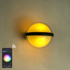 Tuya app applique murale led appliques app lumières contrôlées app éclairage contrôle appliques led applique murale clair applique lampe boule de cristal