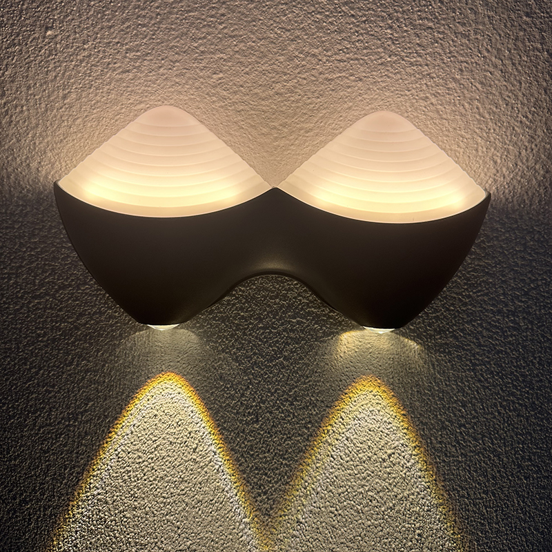 éclairage mural extérieur moderne led