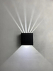 6W six faisceau lumière applique murale led lumières applique murale esthétique led applique murale moderne led applique murale extérieure led appliques intérieures