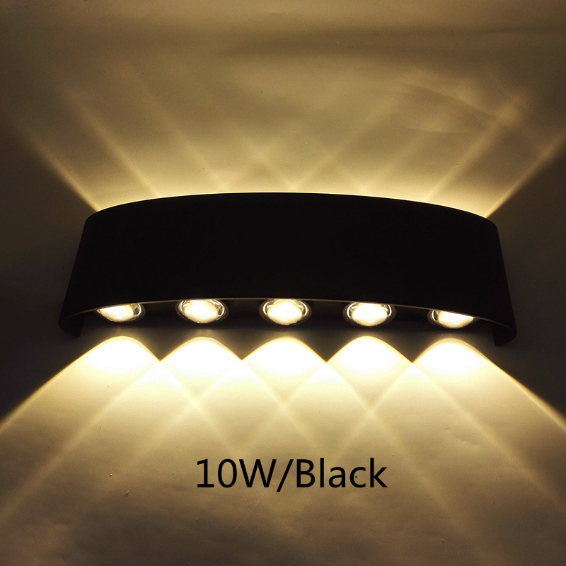 8W pas cher prix usine applique murale haut et bas veilleuse applique vanité lumière pour 100% sécurité Style européen-américain