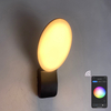 9W applique murale intelligente lampes intelligentes lumière led contrôle de l'application lumière led contrôle de l'application éclairage contrôlé par l'application Tuya App applique extérieure téléphone portable applique murale télécommandée