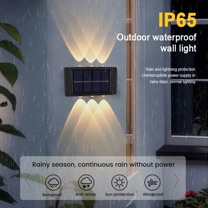 Lumière solaire en aluminium de lumière menée de jardin avec la lumière extérieure solaire menée par capteur de mouvement