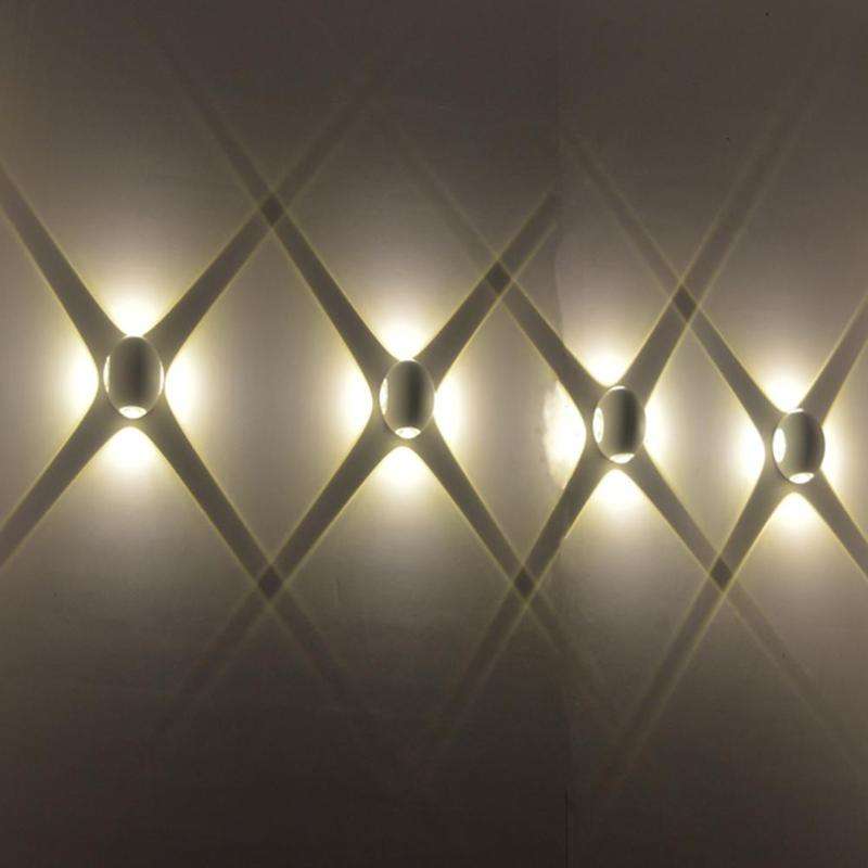 Lampes murales extérieures d'intérieur de vendeur d'usine de la Chine IP65 pour la lampe de mur menée en aluminium de sécurité de 100% Wandlampe