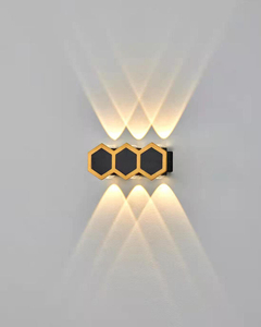 Applique murale LED étanche extérieure IP65 vers le bas pour la maison escaliers chambre chevet jardin lumière