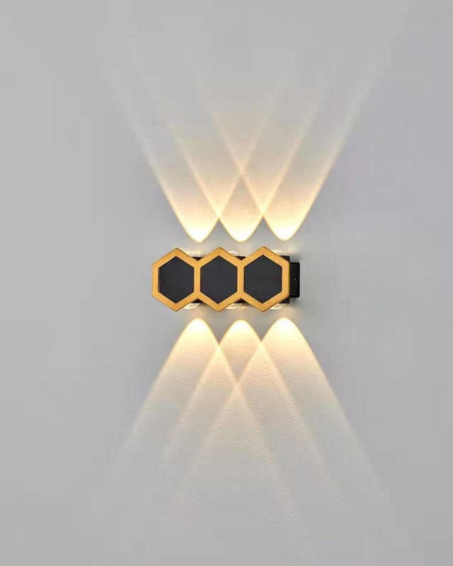 Applique murale LED étanche extérieure IP65 vers le bas pour la maison escaliers chambre chevet jardin lumière