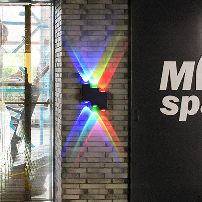 Appliques murales étanches à LED modernes et lumière extérieure décorative éclairage mural lampe éclairage à la maison applique murale à LED moderne