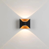 IP65 LED Applique Murale En Aluminium RVB Extérieur Étanche Clôture De Jardin Intérieur Mode Applique Murale Pour Chambre Chevet Salon Escaliers
