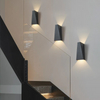 Moderne carré 6W 12W LED applique murale intérieure en aluminium applique éclairage à la maison chambre salon allée décorer applique murale AC85-265V