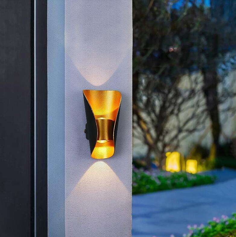 Lampe décorative Led applique murale grand bateau étanche applique extérieure veilleuse Simple aluminium
