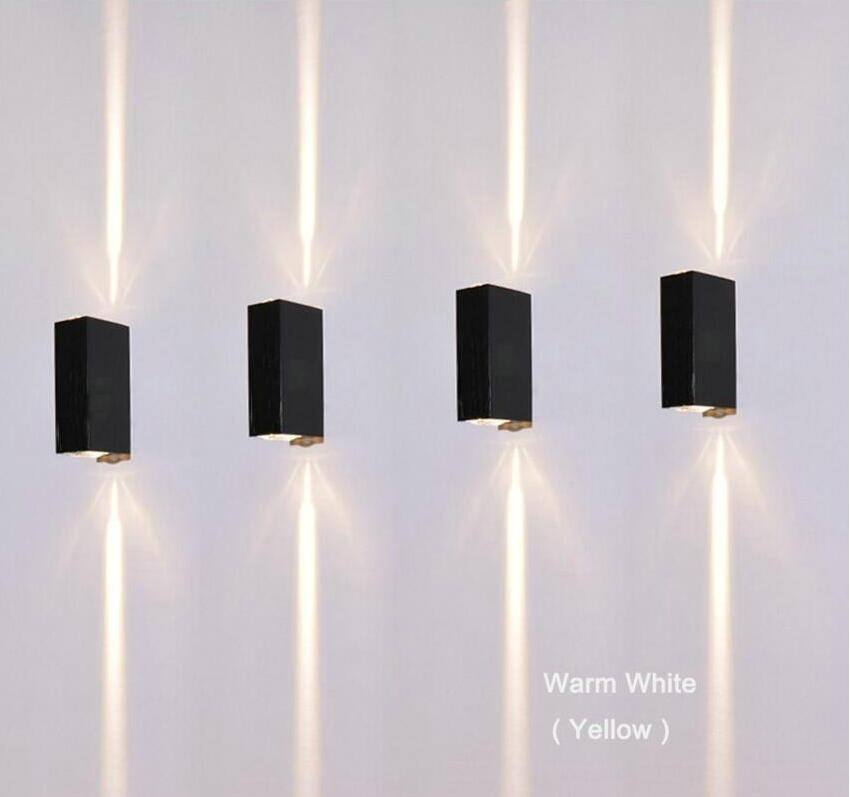 Nouvelle lampe de mur LED extérieur étanche couloir mur éclairage aluminium extérieur Lightintg