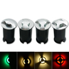 Lumière LED transmettant la lampe enterrée 1W extérieur étanche à la pluie intégré cour de jardin étape côté éclairage lampe de rez-de-chaussée