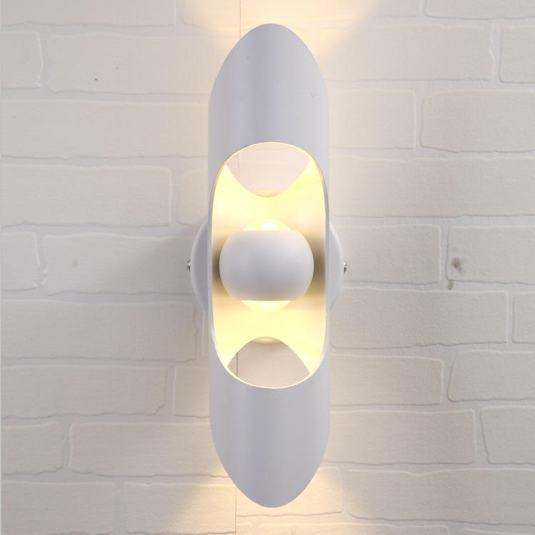 LED Wandkandelaar Binnen Gangwandleuchte veilleuse nordique mur LED lampe 6W étanche extérieur jardin cour balcon