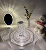Télécommande atmosphère Rose cristal lampe USB charge salon chambre petite lampe de Table nouvelle lampe de Table 