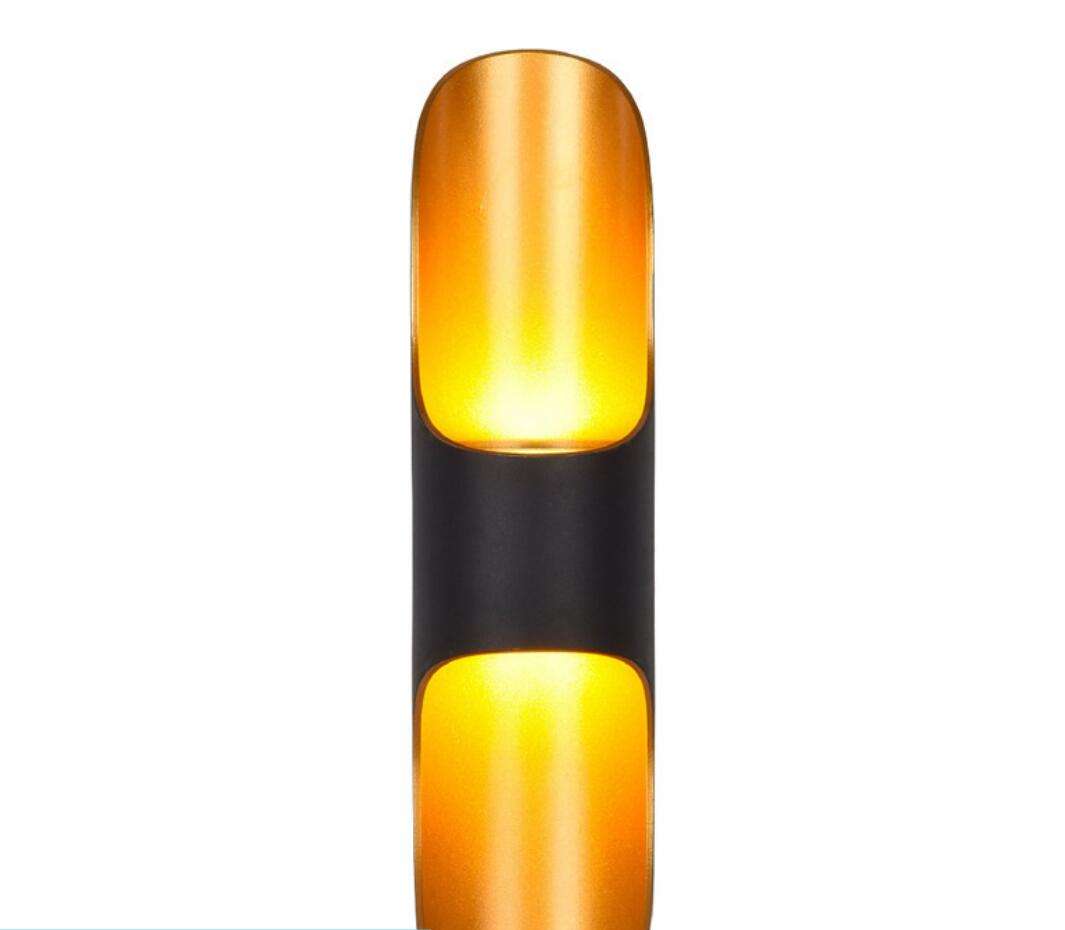 La lumière solaire de circuit intégré haut et vers le bas a mené la lampe murale d'intérieur avec la sécurité 100%