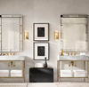 Post moderne designer américain simple applique bougie modèle nordique personnalité chambre chevet salon fond applique murale