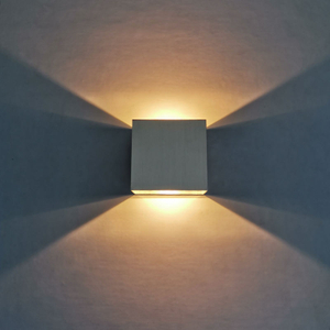 Décoration Luminaire Applique Murale Haut Et Bas Cube 6W Lampe Lumières Créatives Support Mural Lumières