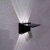 6W Solaire Led Lumière Extérieure Étanche Solaire Haute Lumières Applique Murale Smart applique murale solaire lampe Extérieure