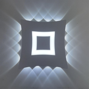 Applique murale moderne Cube Led applique murale étanche IP65 applique murale intérieure 110V 220V pour salle de bain éclairage extérieur 4W 6W 8W