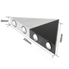 Hagood nouveau 5W triangle décoratif led applique murale AC85-265V éclairage intérieur scandinave fantaisie Simple moderne vintage