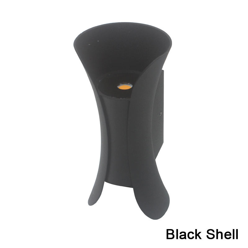 IP65 mur LED lampe extérieure étanche éclairage de jardin en aluminium AC86-265 intérieur chambre salon et escalier applique murale