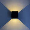 RGB 9W Smart extérieur LED applique murale créative en aluminium applique murale escalier maison salle de bain chambre lumière intérieur Decora lumière
