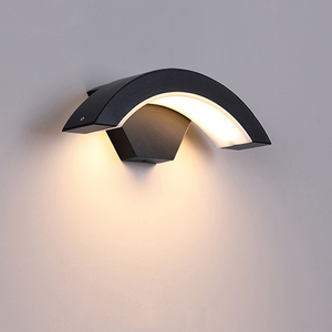Lampe de jardin Sector 18W Applique d'extérieur étanche éclairage LED applique en aluminium