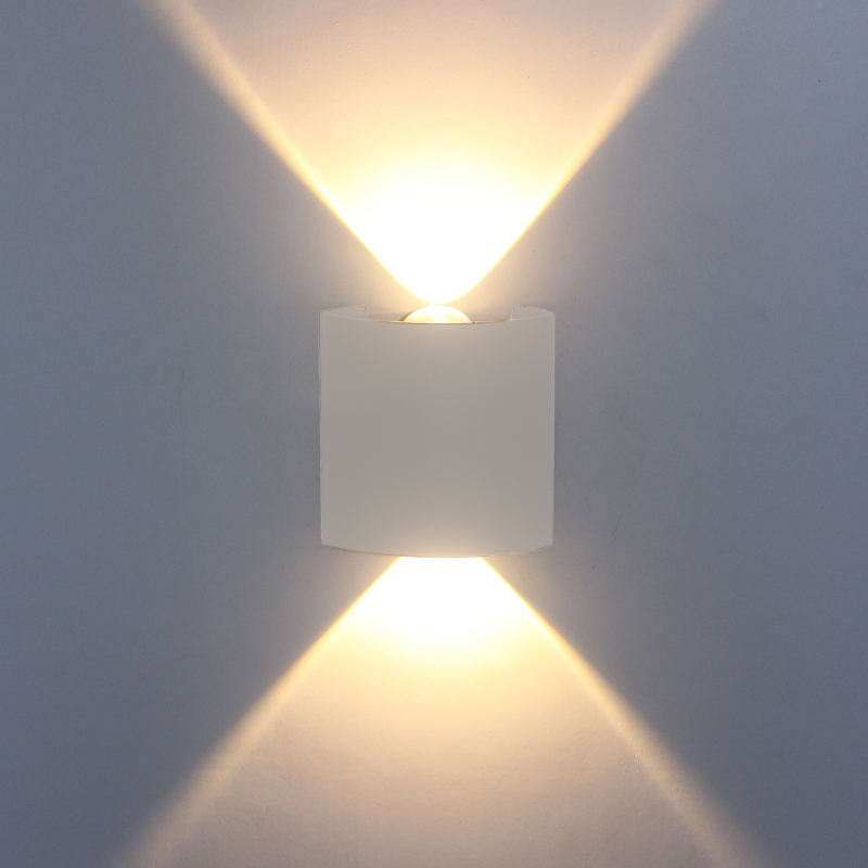 6W pas cher prix usine applique murale haut et bas veilleuse applique vanité lumière pour 100% sécurité Style européen-américain