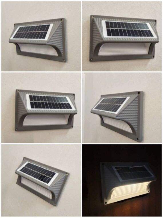 Populaire Amazon extérieur automatique Induction Led lampe solaire éclairage solaire capteur de mouvement de rue applique murale IP65 lampe étanche