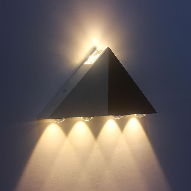Kontak 4 voies faisceau étroit spots Rectangle Led éclairage mural jaune vert quantité lumineux rouge blanc bleu corps lampe puissance