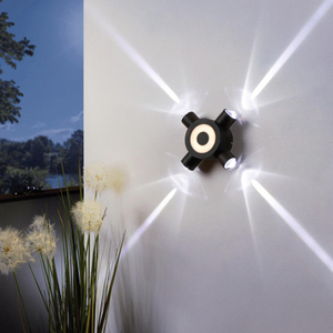 Led Wandlamp Aluminium Outdoor IP65 Waterdicht Up Down Wandlamp Voor Thuis Trap Slaapkamer Nachtkastje Badkamer Gang Verlichting