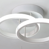 Plafonniers cercle blanc pour salon plafonnier suspendu chambre plafonnier Led plafonnier moderne lampe plafond