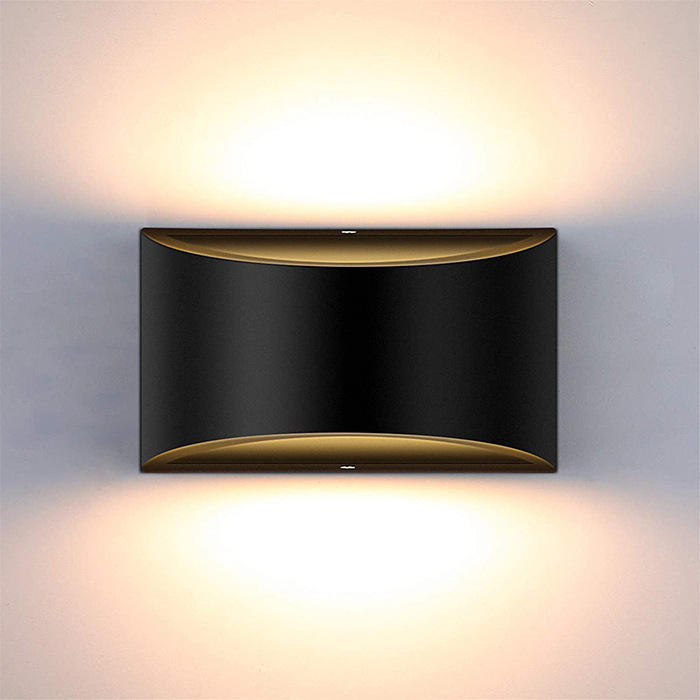 Intérieur 10W LED Applique Murale Haut Et Bas En Aluminium Décorer Applique Murale Chambre LED Applique Murale Éclairage Étanche