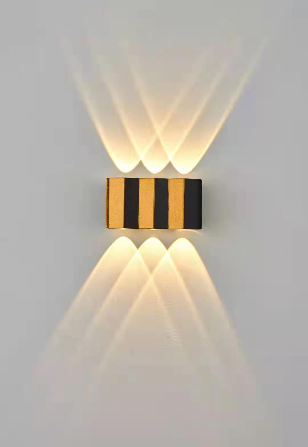Extérieur nouvelle lampe de mur LED intérieur et extérieur étanche mur lampe de lavage cour chambre couloir balcon mur projecteur