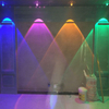 Bull's Eye Lantaarn Crystal Spotlight Down Light Applique TV Sky Down Light Gat Licht Persoonlijkheid Creative LED Kleur Achtergrond