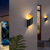 Intérieur extérieur 10W haut et bas applique murale AC85-265V IP65 Led escalier applique murale en aluminium décorer applique chambre mur LED applique