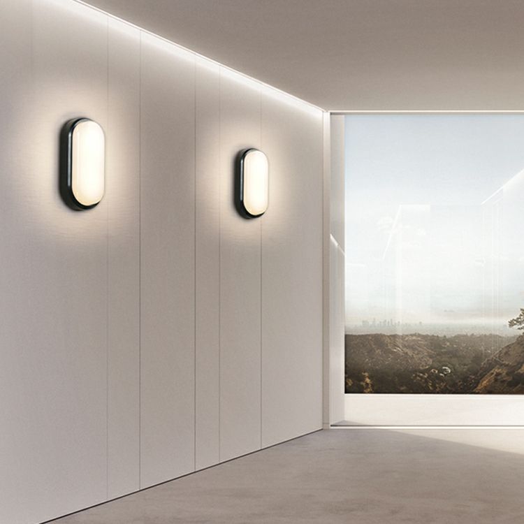 Lumière extérieure LED Plafond Anti-humidité Lumière Cour extérieure Villa Corridor Balcon Lumière Salle de bains Induction Escaliers