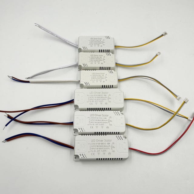 100W 140W 160W transformateurs d'éclairage de conducteur de LED conducteur de température de trois couleurs non-Warterpoof COB alimentation de puce de LED