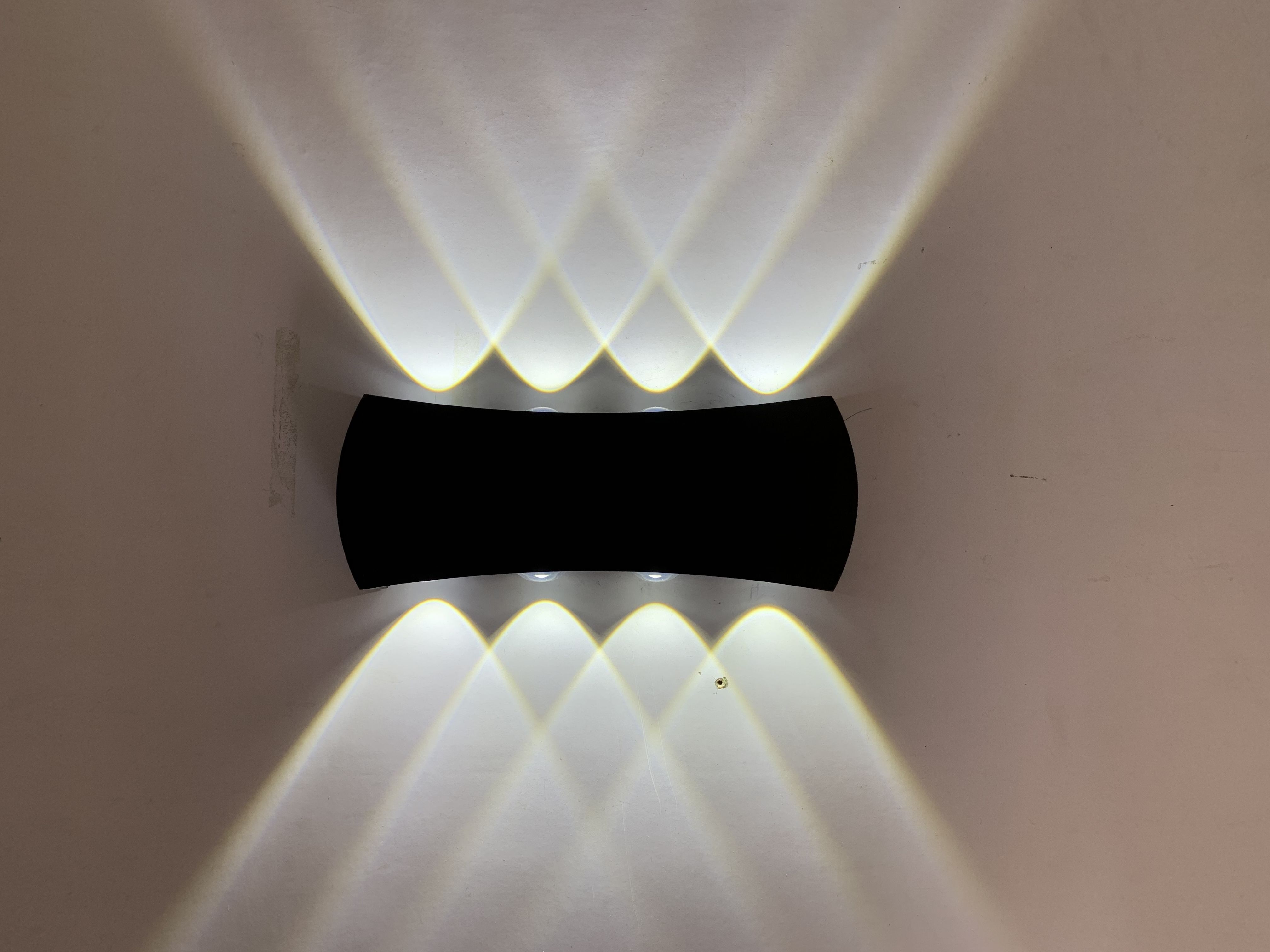 Moderne minimaliste extérieur intérieur hôtel allée couloir porte cour escalier porche LED étanche lune applique murale appliques extérieures