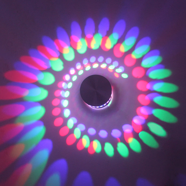 Lampes de bonne qualité RVB Applique murale d'intérieur led lumières esthétiques