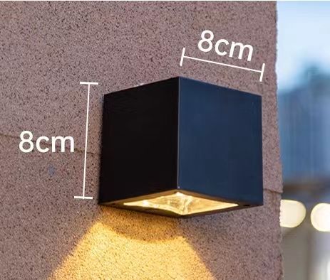 Applique murale extérieure Style moderne pour la maison étanche IP65 Led haut et bas lampe jardin porche applique extérieure applique murale lumière