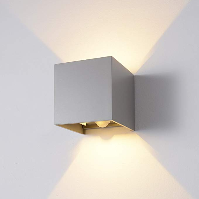 12W LED Applique Murale Extérieure Étanche IP65 Porche Jardin Applique Avec Détecteur De Mouvement Décoration Éclairage