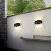 Plafond de haute qualité de lumière solaire extérieure d'usine ronde chinoise a mené la lampe de mur pour l'éclairage 100% de sécurité