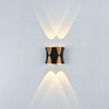 Imperméable à l'eau 4/6W mur LED lampe intérieur extérieur en aluminium applique murale Surface montée LED jardin porche lumière décoration accessoires