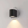 5W colonne unique tête étanche applique murale Unique nuit lampe IP65 étanche applique pour jardin cour décoration