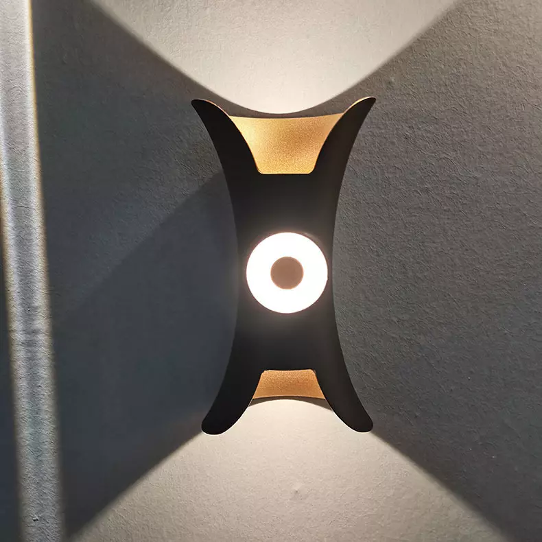 Imperméable à l'eau extérieur LED Wandlamp LED IP65 aluminium haut et bas intérieur extérieur lumière décorative