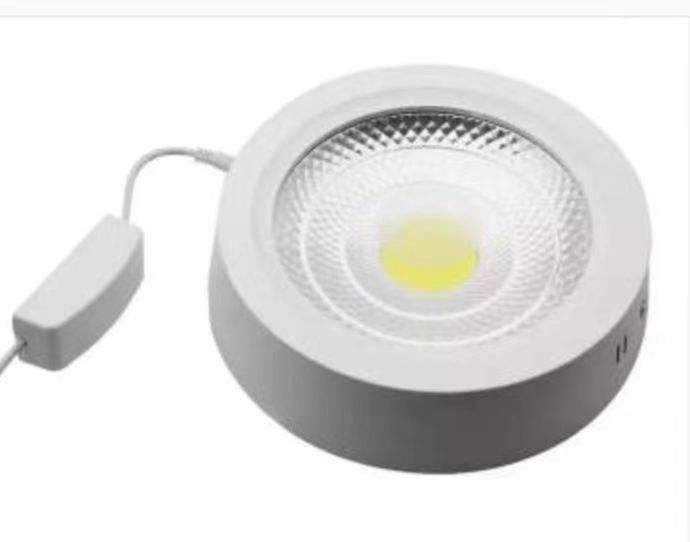 10W 15W 25W 30W led panneau lampe cob surface monté downlight balcon chambre cuisine circulaire sans trou
