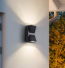 5W 12W lampe à LED éclairage extérieur étanche applique murale moderne en aluminium haut et bas led applique murale extérieur jardin cour porche lumière