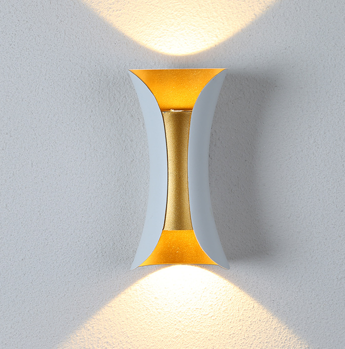 6W 10w nouvelle petite taille conception vacances décoration luxe extérieur intérieur étanche applique murale LED support mural lumière IP65