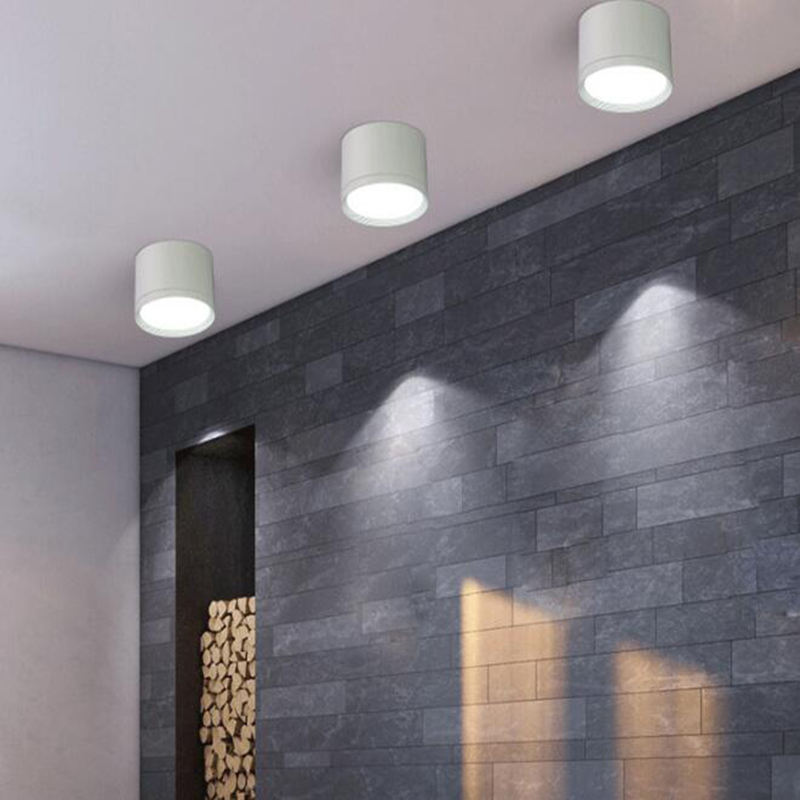 Lumière d'escalier encastrée en aluminium IP65 Led applique murale d'escalier 3w intérieur extérieur noir lumineux blanc corps lampe puissance article puce d'éclairage